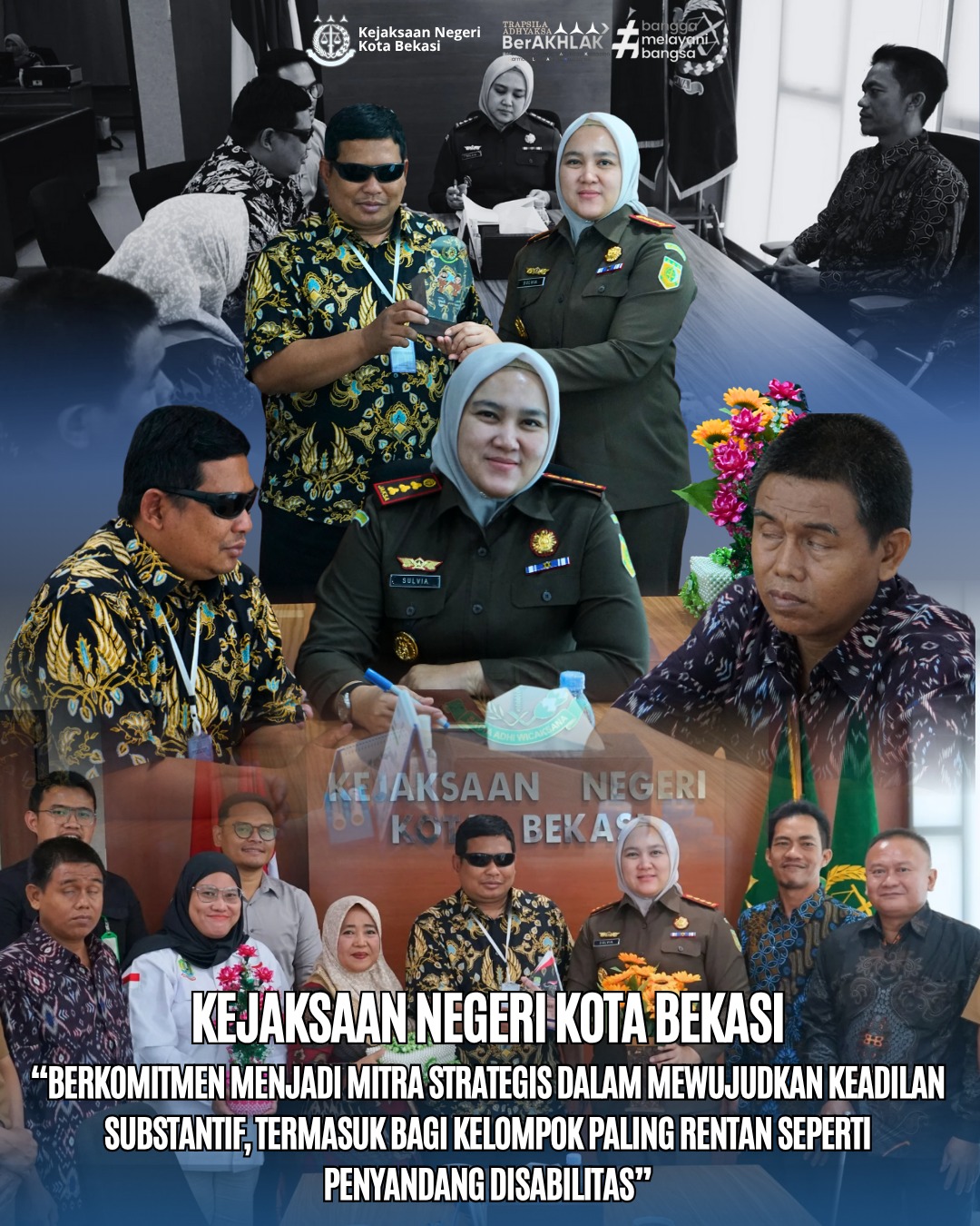 Kejaksaan Negeri Kota Bekasi Terima Audiensi dari National Paralympic Committee of Indonesia (NPCI) Kota Bekasi Kejaksaan Negeri Kota Bekasi Terima Audiensi dari National Paralympic Committee of Indonesia (NPCI) Kota Bekasi