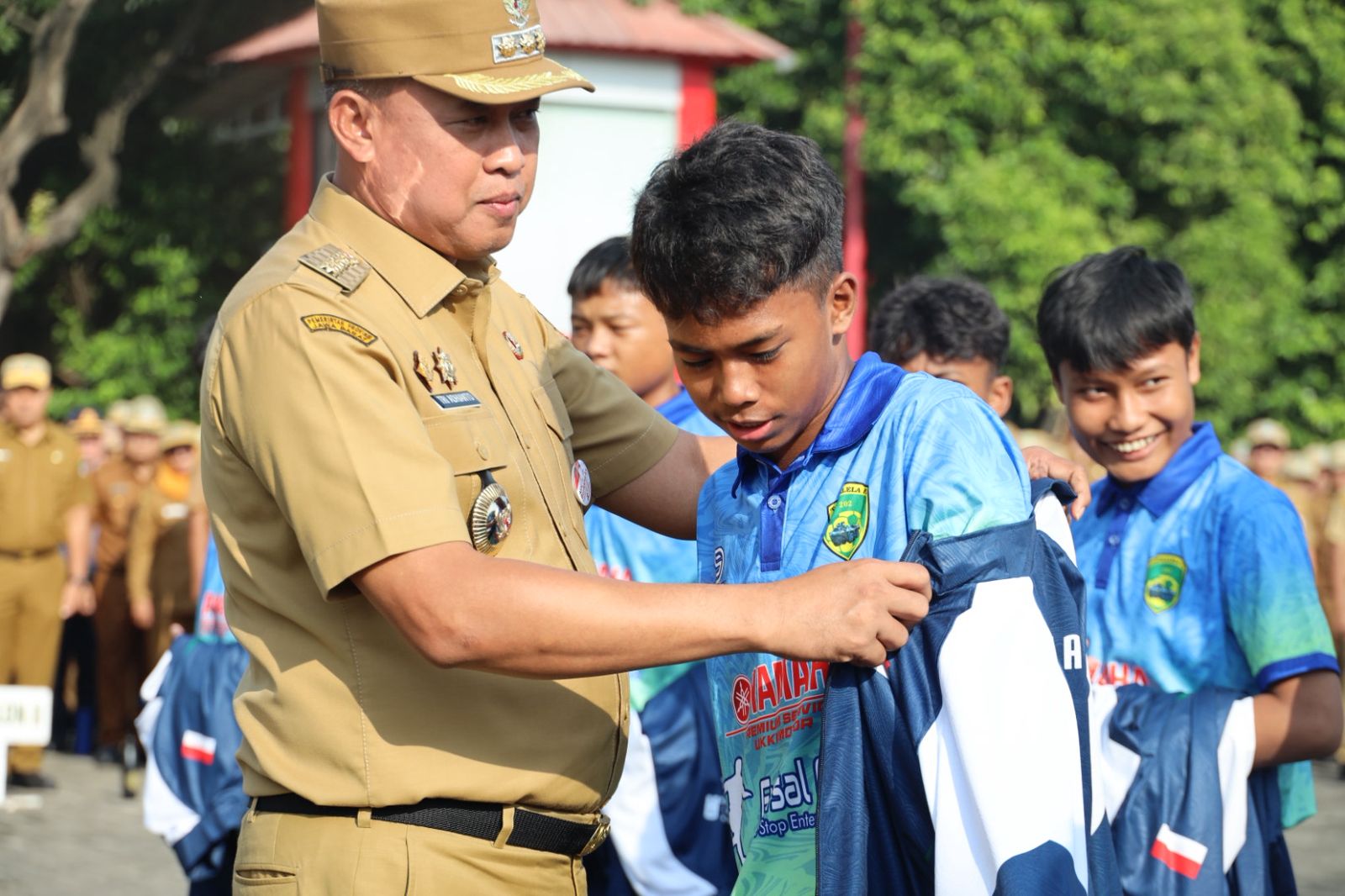Wali Kota Bekasi Lepas Tim Tajimalela untuk Berlaga di Turnamen Internasional Singa Cup U-14 di Singapura