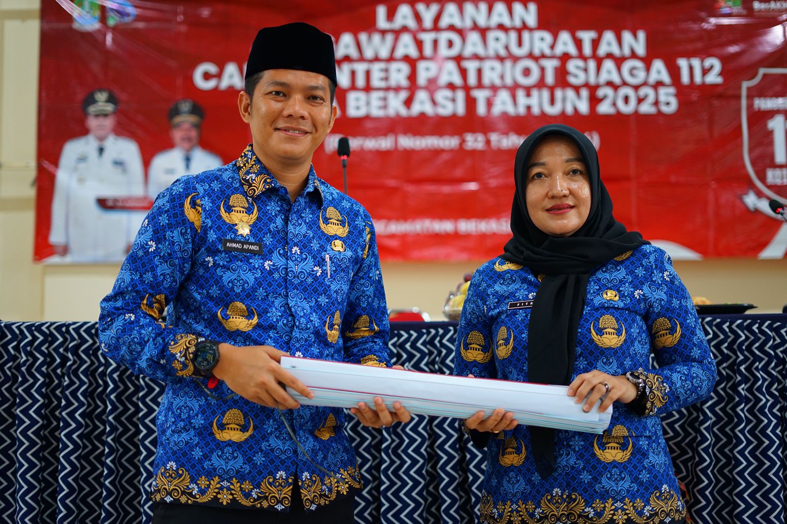 Pemkot Bekasi Sosialisasikan Layanan Kegawatdaruratan Call Center Patriot Siaga 112 di Kecamatan Bekasi Utara