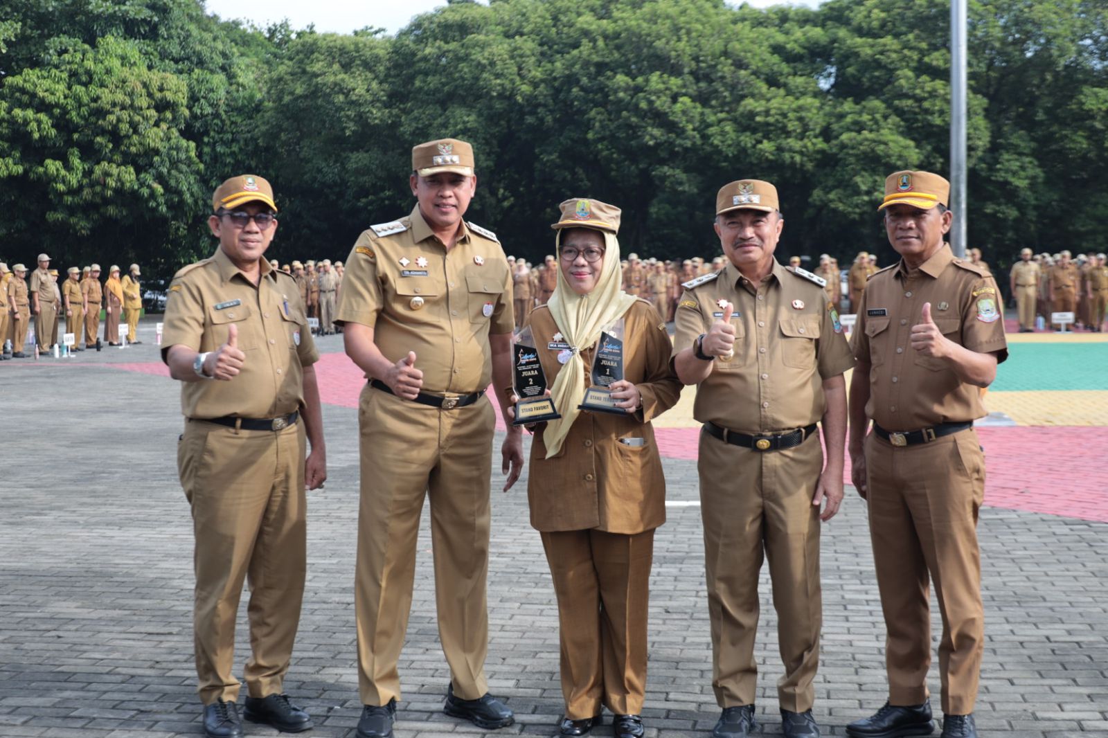 Apel Pagi, Tri Adhianto Wujudkan Efisiensi, serta Perkuat Semangat ASN Apel Pagi, Tri Adhianto Wujudkan Efisiensi, serta Perkuat Semangat ASN