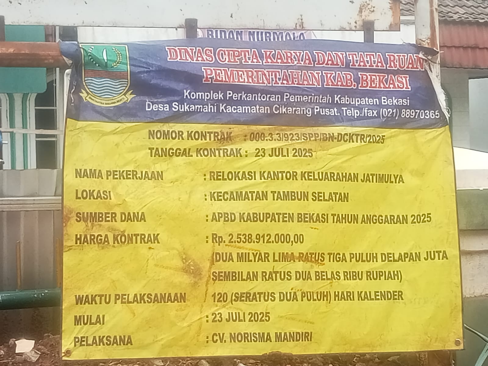 Melewati Tahun Anggaran, Proyek Pemerintah Tak Tuntas, Pelaksana Beri Penjelasan