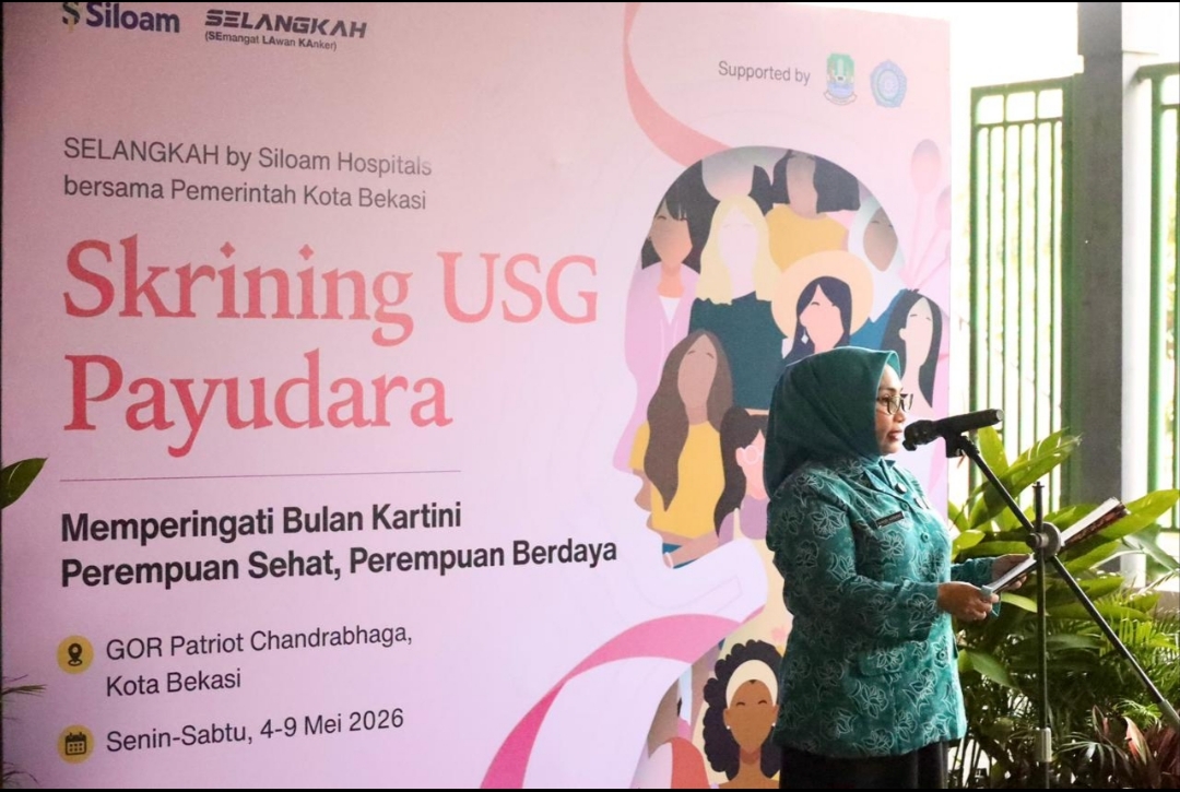 2.500 Perempuan Ikuti Skrining USG Payudara, CKG, dan HPV DNA Gratis di GOR Patriot