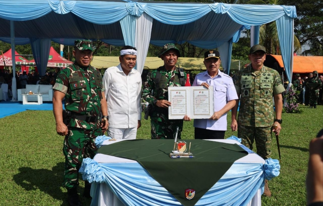 Plh Wali Kota Harris Bobihoe Apresiasi Dan Terima Kasih Atas Hadirnya Program TMMD Ditengah Masyarakat Plh Wali Kota Harris Bobihoe Apresiasi Dan Terima Kasih Atas Hadirnya Program TMMD Ditengah Masyarakat