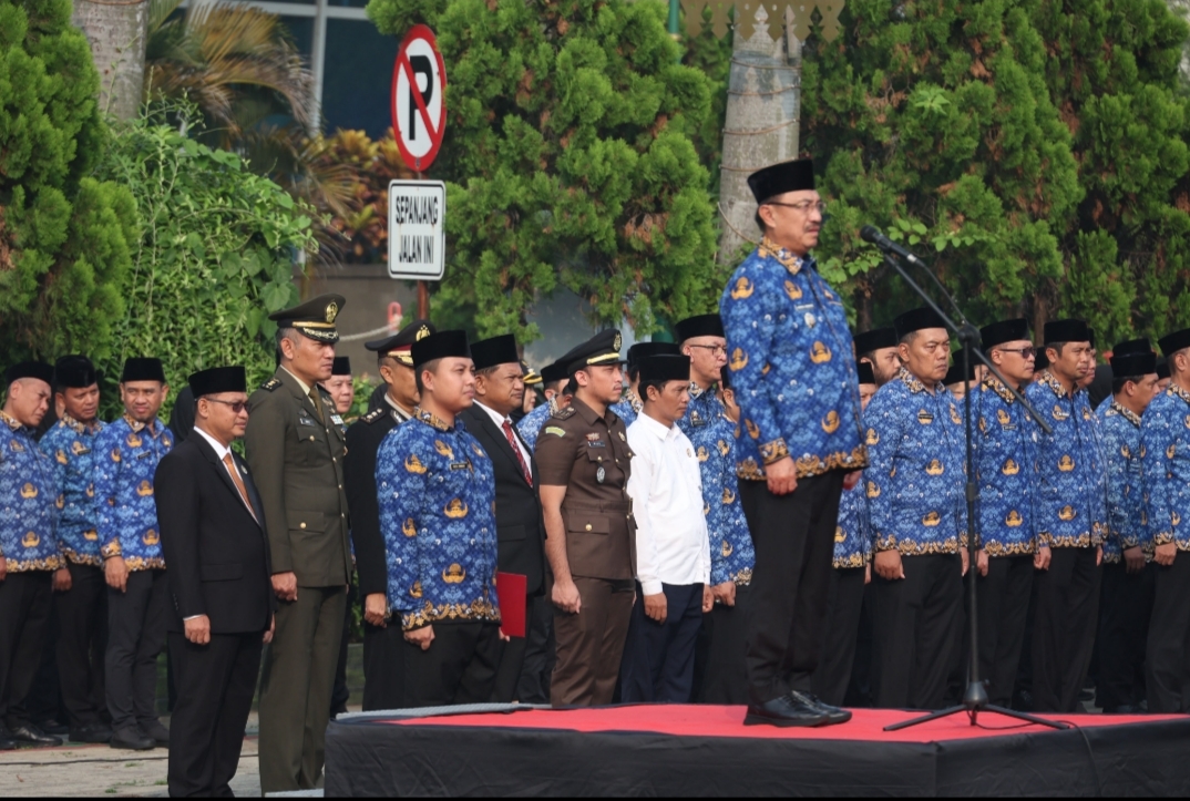 Plh. Wali Kota Bekasi Abdul Harris Bobihoe Pimpin Upacara Hari Lahir Pancasila, Tegaskan Nilai Persatuan Bangsa