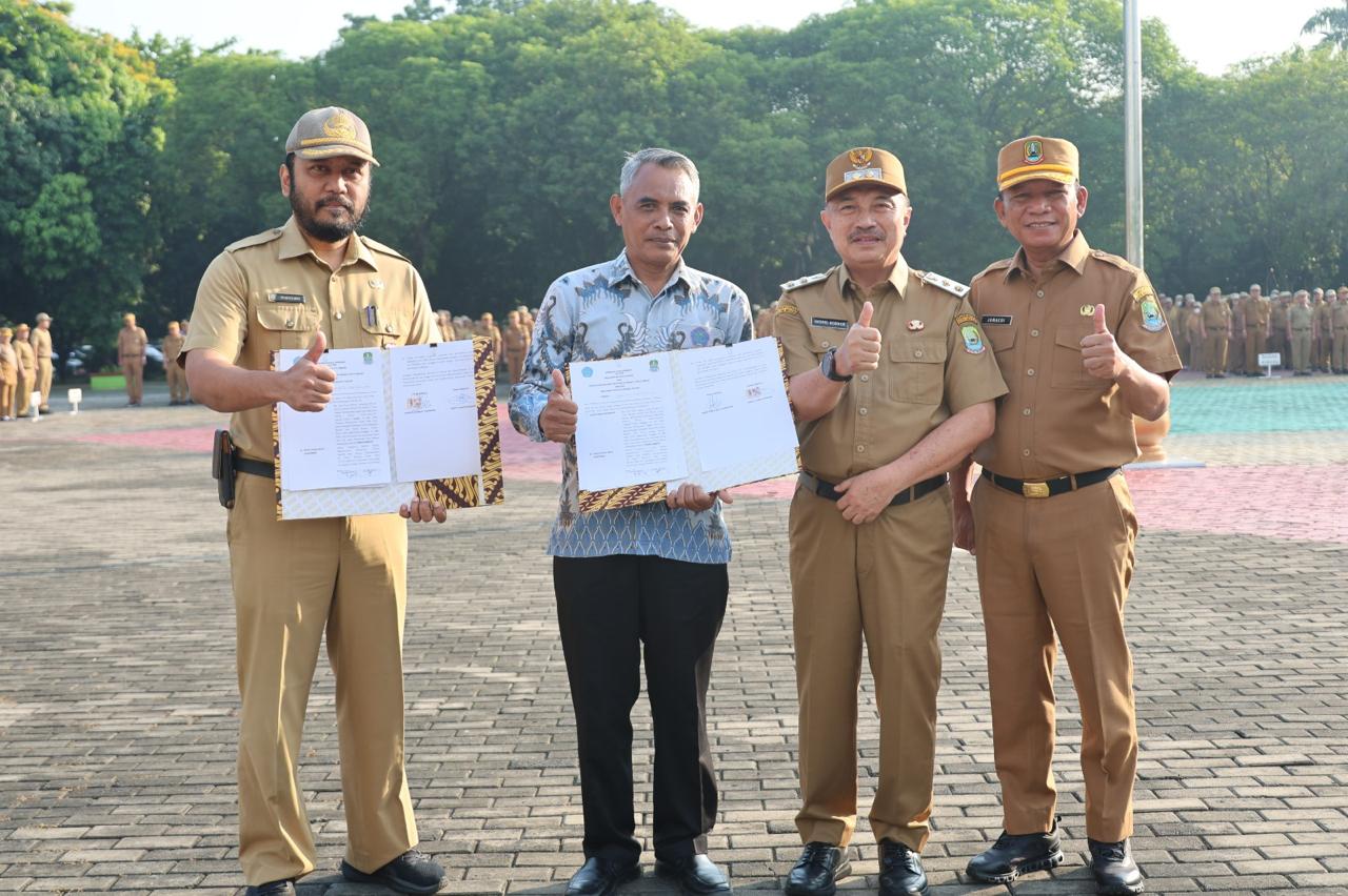 Plh Walkot Harris Bobihoe Bahas Solusi Persampahan Dan Tindak Tegas Oknum SPMB