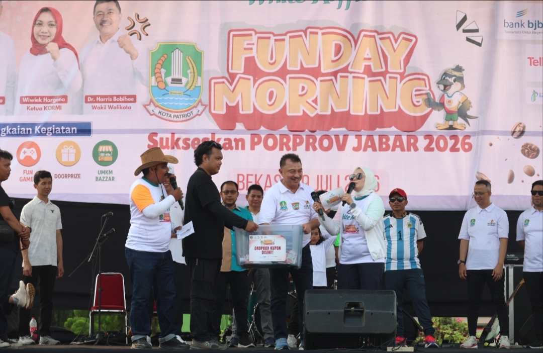 Funday Morning Jadi Awal Hitung Mundur PORPROV XV Jabar 2026, Bekasi Siap Sambut Ajang Bergengsi Funday Morning Jadi Awal Hitung Mundur PORPROV XV Jabar 2026, Bekasi Siap Sambut Ajang Bergengsi