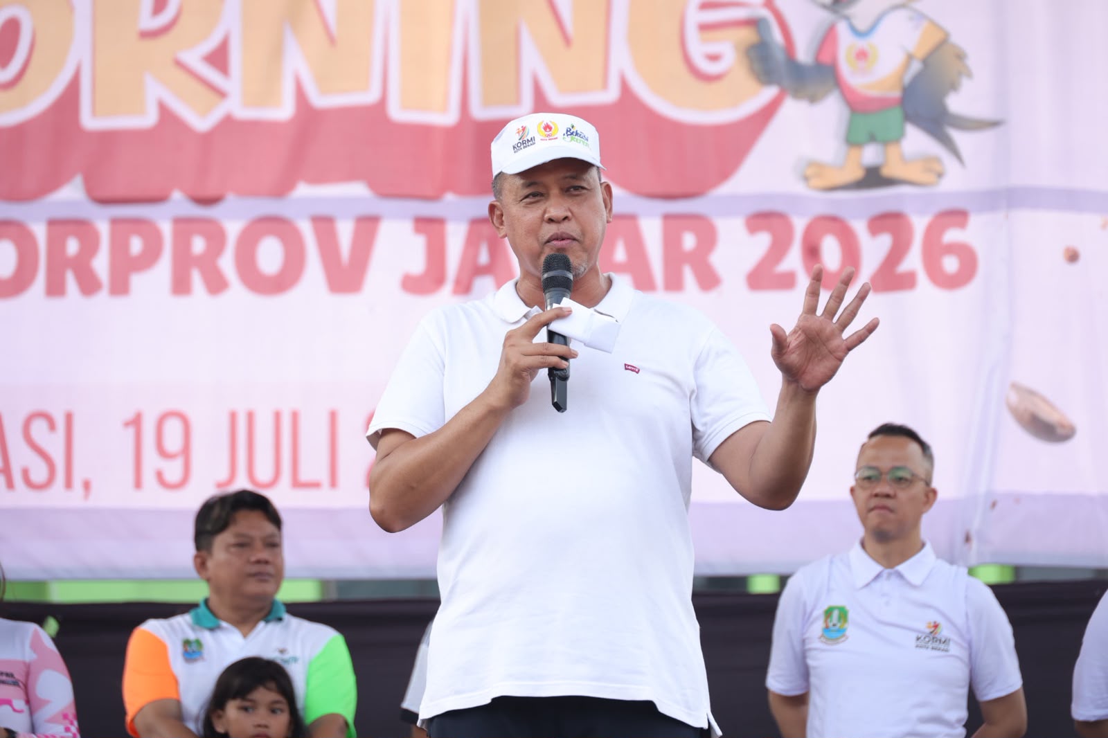 111 Hari Menuju Porprov, Tri Adhianto Ajak Warga Bekasi Jadi Tuan Rumah yang Ramah 111 Hari Menuju Porprov, Tri Adhianto Ajak Warga Bekasi Jadi Tuan Rumah yang Ramah