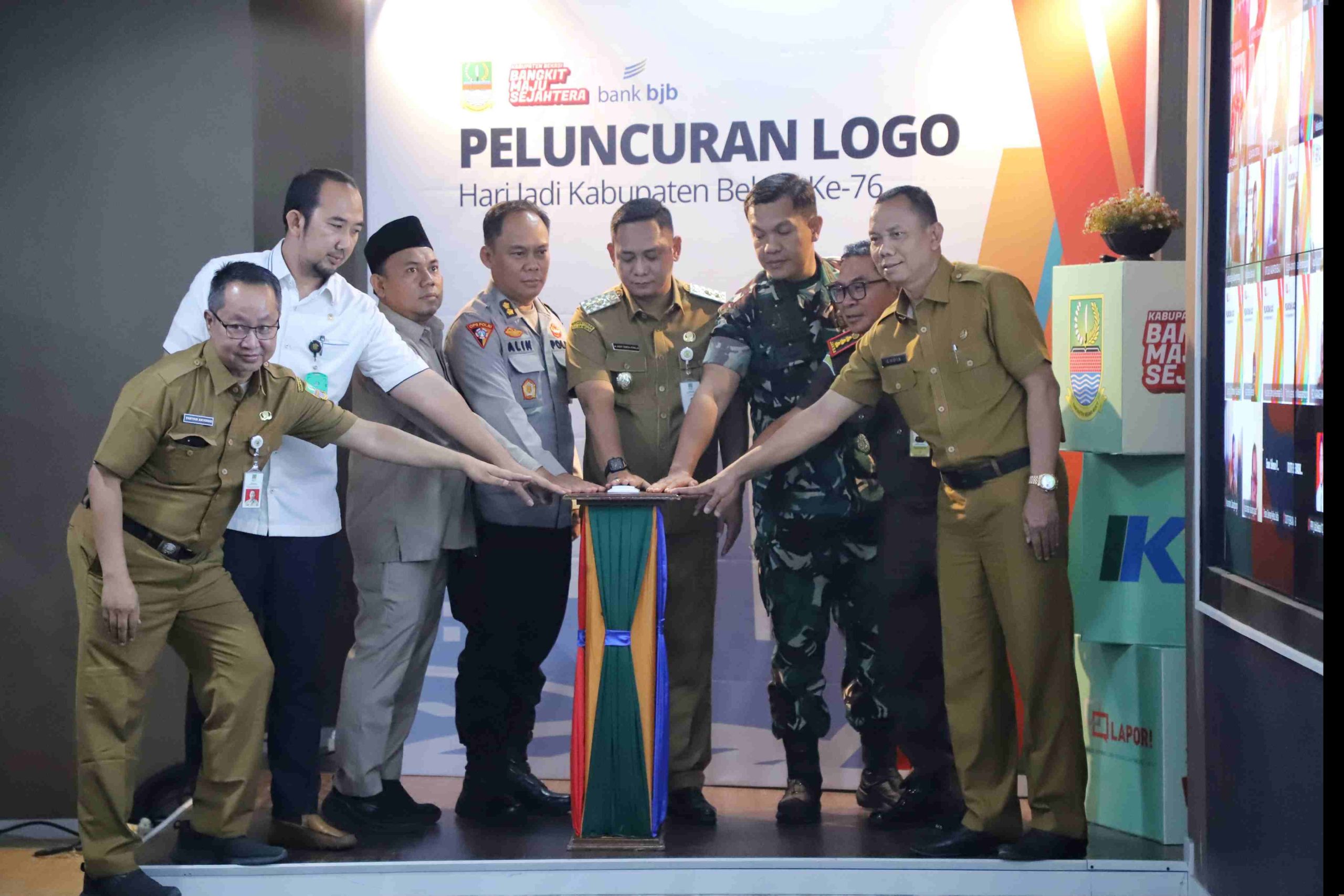 Resmi Diluncurkan, Logo Hari Jadi Kabupaten Bekasi ke-76 Jadi Simbol Semangat Warga Sambut Hari Jadi Daerah